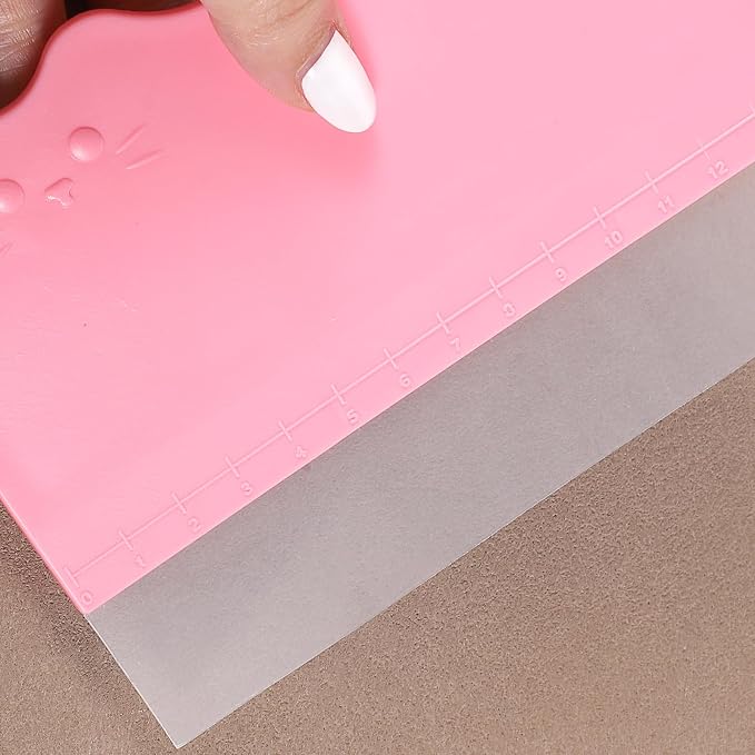 2 Pack Cake Smoother Scraper Flexible Plastic Cakes Scraper‌ with 5 Pack Transparent Scrapers Cake Decorating Supplies Kitchen DIY Baking Tool for Bakery Pastry Decoration