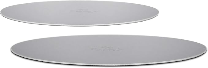 Fat Daddio's PCB-8PK Anodized Aluminum Replacement Bottom for 8 Inch Cheesecake Pan, Set of 2