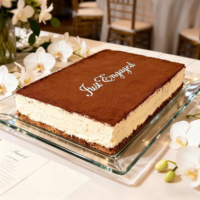 Cake Top Stencils Cake Decorating Painting Template Cakes Decoration Supplies Clear Tiramisu Powder Stencils with Handle Decorating Painting Template