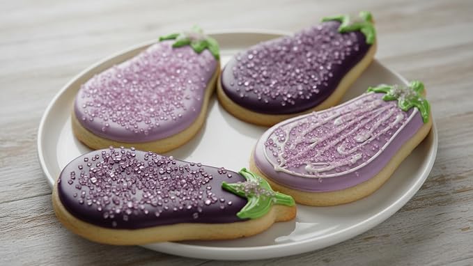 NCS Purple Coarse Sanding Sugar, Crystal Decorating Sugar for Baking & Drink Rims, 7 oz