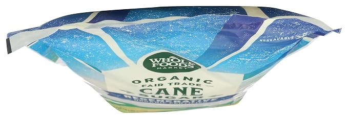 Whole Foods Market, Organic Cane Sugar, 64 Ounce