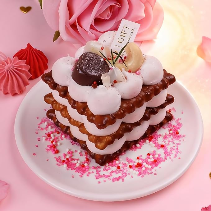 Mothers Day Sprinkles for Baking: Red, Pink & White Heart Nonpareils and Pink Sanding Sugar Mix - Perfect for Decorating Mother's Day Cookies, Cakes & Cupcakes, 320g/11.3oz