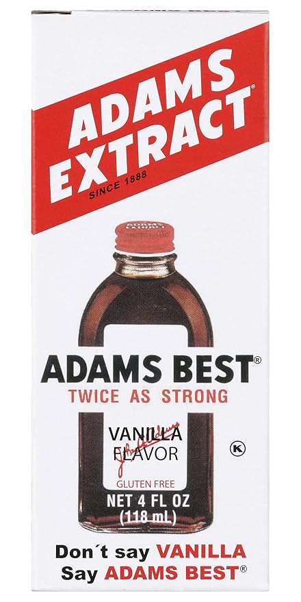 Adams Best Extract (Vanilla, 4 fl oz (Pack of 1))