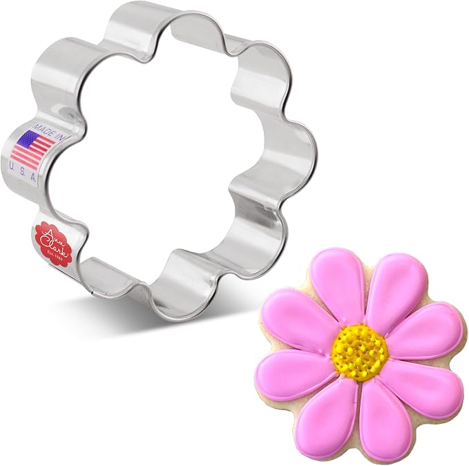Ann Clark Small Flower Cookie Cutter 3" Made in USA