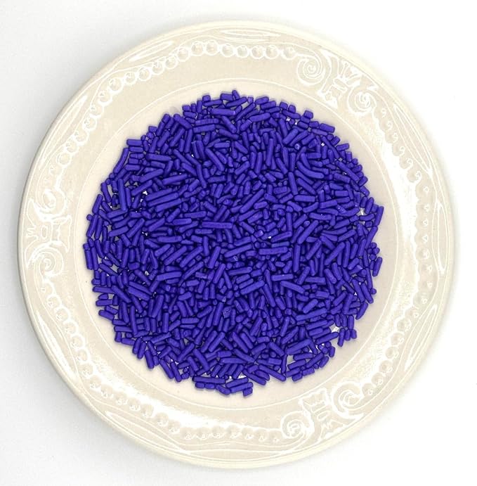 Purple Sprinkles 4oz pack for Baking Cakes, Cupcakes, Cookie Decorations, Ice Cream and Donut Toppings Edible Decorating Baking Supplies - (Purple)