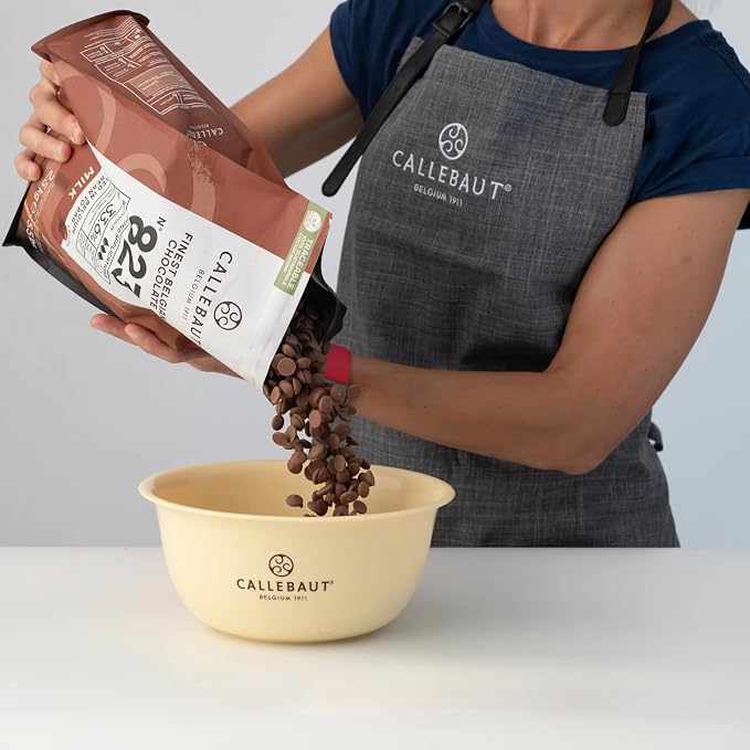 Belgian Milk Chocolate Baking Callets (Chips) - 33.6% - 1 bag, 5.5 lbs