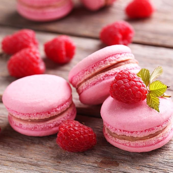 Kasmoire 9 Pcs Round Piping Tip,Macaron Piping Tip,Cake and Cookie Decorating Plain Tube Set