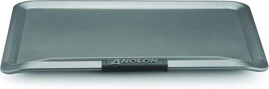 Anolon Advanced Nonstick Bakeware with Grips, Nonstick Cookie Sheet / Baking Sheet - 14 Inch x 16 Inch, Gray,54717