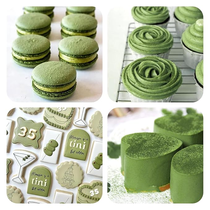Olive Gel Food Coloring - Pandalab 2 Ounce High Concentrated Food Dye for Baking, Cake, Cookie, Fondant, Icing, Easter Egg, Macaron, DIY Slime (60ml)