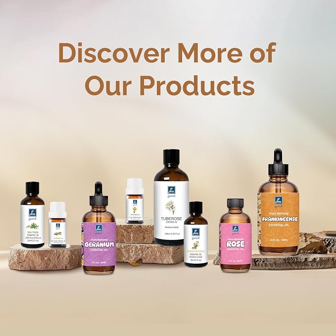 GM Gumili Grapefruit Essential Oil 1 Oz - 100% Pure Grapefruit Oil for Skin, Hair, Diffuser & Cleaning, Natural Citrus Aroma