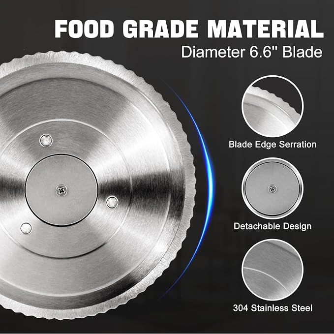 Upgrade Manual Bread Slicer for Homemade Sourdough Bread, Adjustable Thickness with Stainless Steel Serrated Blade, Even Slicing Guide, Non-Slip Suction Cups – Ideal for Home Kitchens and Bakeries