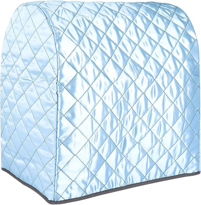 Stand Mixer Cover compatible with Kitchenaid Mixer, Fits All Tilt Head & Bowl Lift Models with 3 Organizer Bag for Accessories. (Grey, For Tilt Head 4.5-5 Quart)