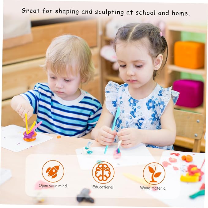 LALAFINA Carving Tools Kit 2 Sets 28pcs Fondant Carving Tools Clay Sculpture Pens for Cake Clay Modeling