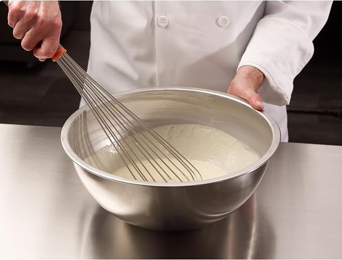 Mercer Culinary French Whip Nylon Handle NSF, 18 Inch