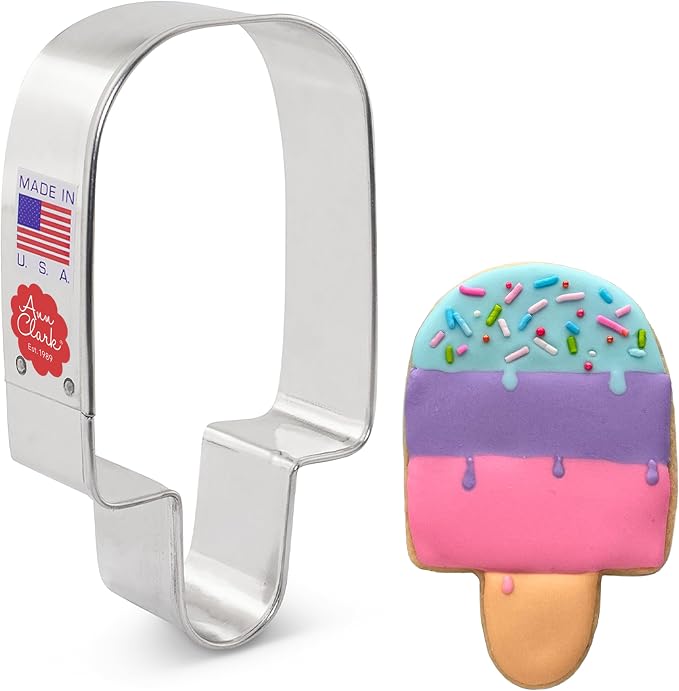 Ann Clark Popsicle Cookie Cutter, 4" Made in USA
