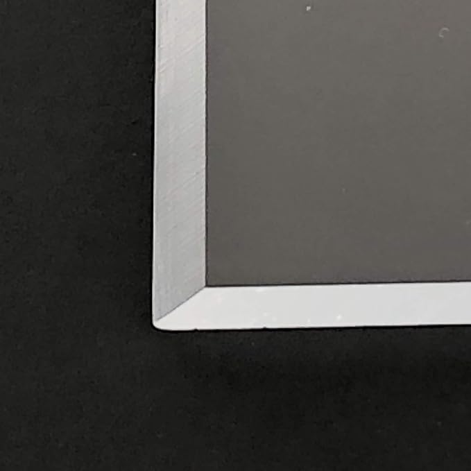 CAKESAFE 6 Inch OG Scraper-Clear Acrylic Cake, Icing, and Butter Cream Smoother with Beveled Edge