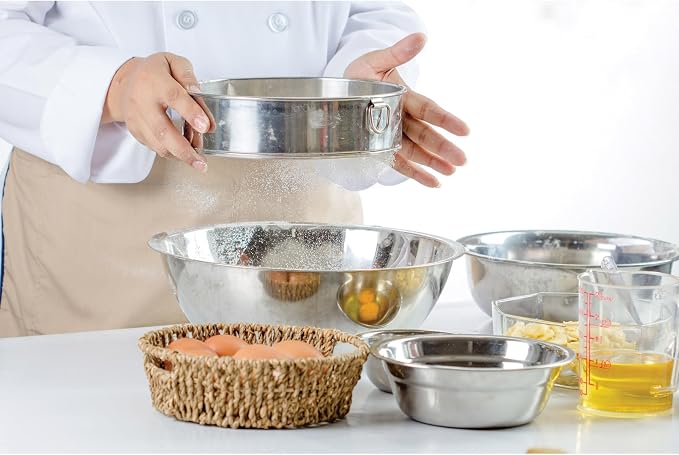 Mrs. Anderson’s Baking Tamis Mesh Sifter, 18/8 Stainless Steel