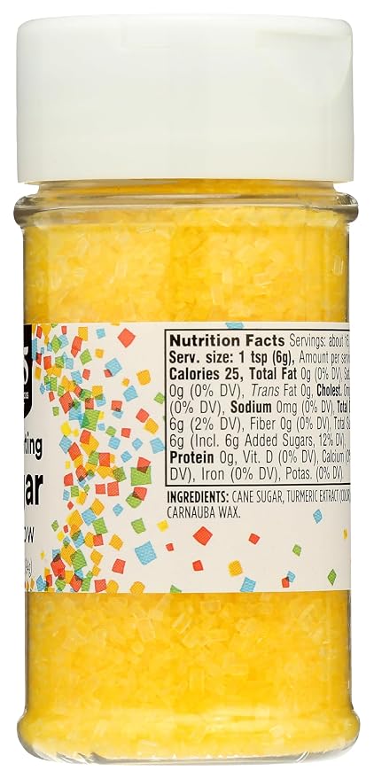 365 by Whole Foods Market, Yellow Decorating Sugar, 3.3 Ounce