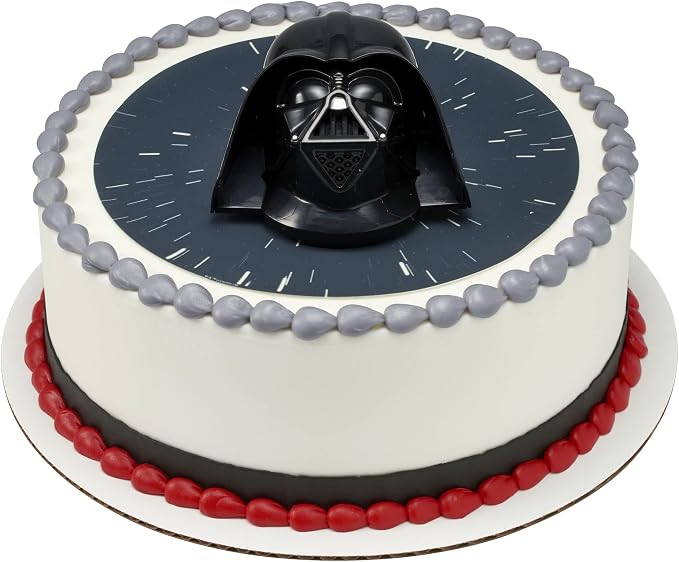 DecoSet® STAR WARS™ Darth Vader™ Cake Topper, 1-Piece, Use with Cake Decorations to Create Galactic Cakes