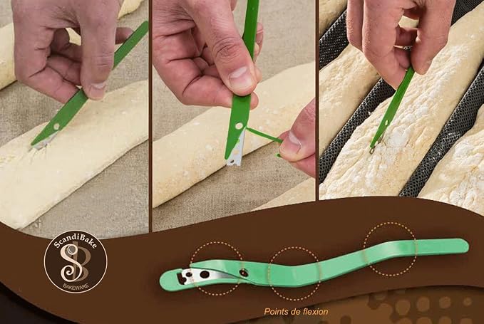 Bakers Blade - Hygienic 5 Pack, Original Professional Grade Scoring Tool - Bakers Lame
