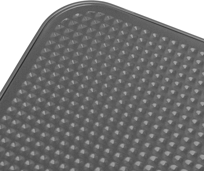 Focket Springform Cake Pan Set, Leak Proof Nonstick Coating Cheesecake Pan, Square Springform with Removable Bottom Stainless Steel Buckle, for Cheesecake Mousse Quiche Baking (24/26/28)