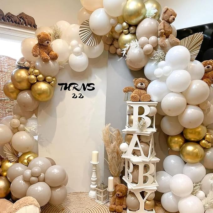 Balloonarch_Parent (White & Beige)