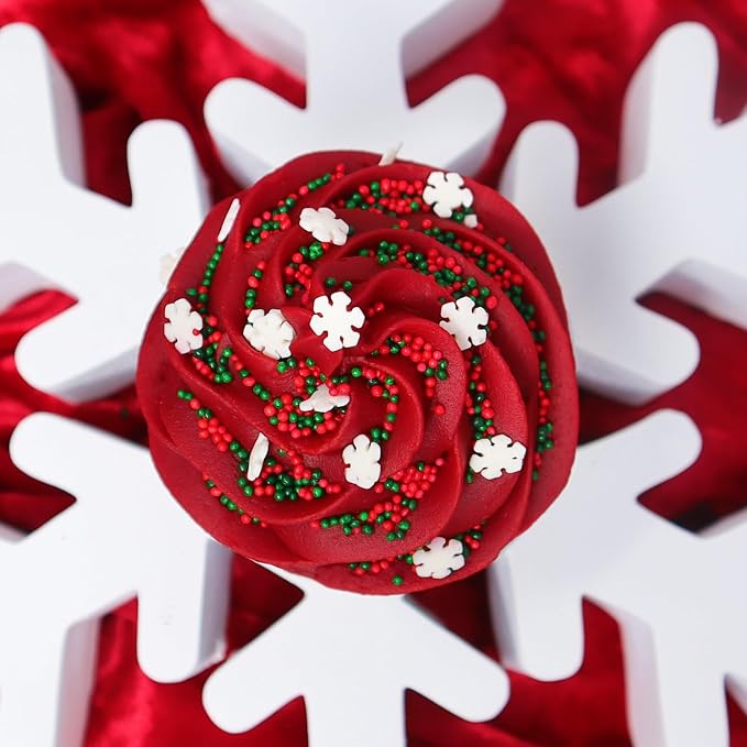 Mystic Sprinkles 4 Cell Sprinkle Assortments (O Christmas Tree, Midi)