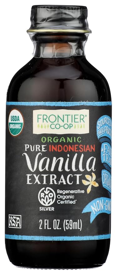 Frontier Organic Indonesian Vanilla Extract, 2 FZ
