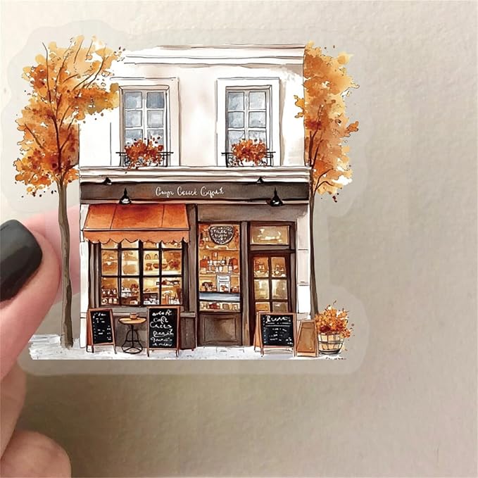 100Pcs Vintage Aesthetic Stickers for Kindle, Coffee&Bakery Aesthetic Self-Adhesive Scrapbooking Stickers Supplies Journal Stuffers for Adult Card Making Letters DIY (Vintage)