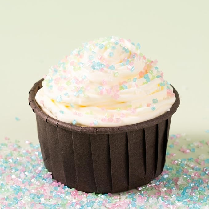 Mermaid Sanding Sugar 4.2 ounces Edible Pastel Sprinkle Pink Blue Purple Green Sparkling Sugar Mix, Perfect for Cake Decorations, Baking, Ice Cream, Cookies, Cupcake Topper