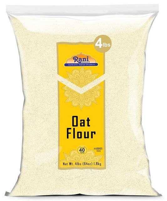Rani Oat Flour 64oz (4lbs) 1.81kg ~ All Natural | Gluten Free | NON-GMO | Kosher | Vegan | Product of USA
