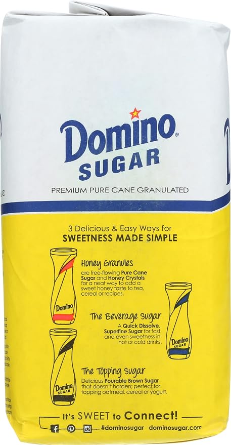 DOMINO SUGAR Granulated Sugar, 64 OZ
