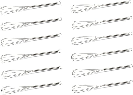 Mini Whisks 7 inch 12Pcs