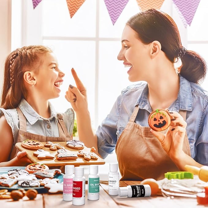 Oil Based Food Coloring for Chocolate - 30 Milliliters Upgraded Blush Oil Food Color for Baking Cake Decorating, Edible Food Dye for Candy Melts Cookies Easter Egg Icing Fondant Meringues