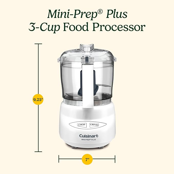 Cuisinart Mini Prep Plus white 3 cups DLC-2AC