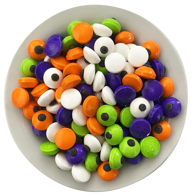 Candy Eyeballs Eyes Edible for Decorating Mix Color Dessert Sprinkles Cake Cupcakes Toppers Cookies Baking Halloween Christmas Easter Decoratings
