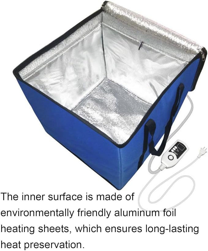 Bread Proofing Box, Dough Proofer With Temperature Control, Bread Pizza Sourdough Proofing Basket, Portable Design, For Making Bread, Yogurt, Natto, Pizza, Foldable For Storage,S