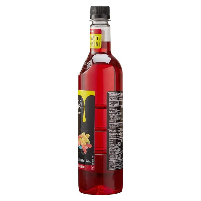 DaVinci Gourmet Sour Gummy Syrup, 25.4 Fluid Ounces (Pack of 1)