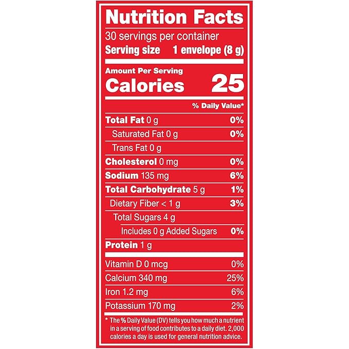 Nestle Cocoa Mix No Sugar Added 30 Count .28 Oz Packets