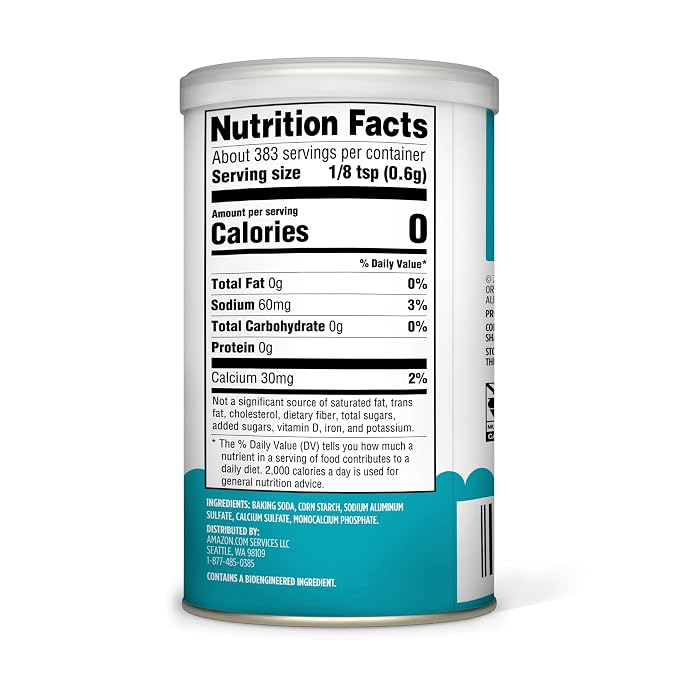 Amazon Grocery, Baking Powder, Double Acting, 8.1 Oz