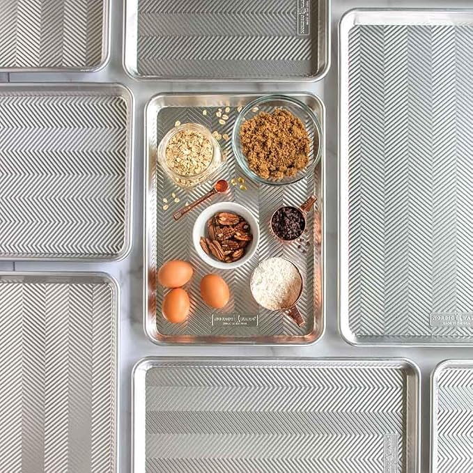 Nordic Ware Prism Half Sheet, Metallic