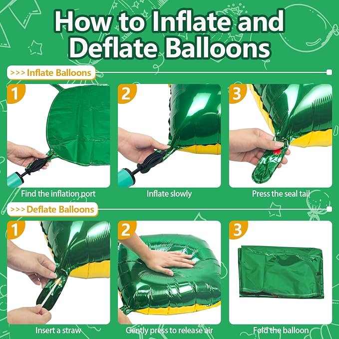 NISOCY 25PCS Christmas Balloons Green Gold Square Foil Balloon Wall Backdrop Double Sided Deep Green Gold Balloons Arch Kit for Birthday New Year Graduation St. Patrick's Day Party Decorations