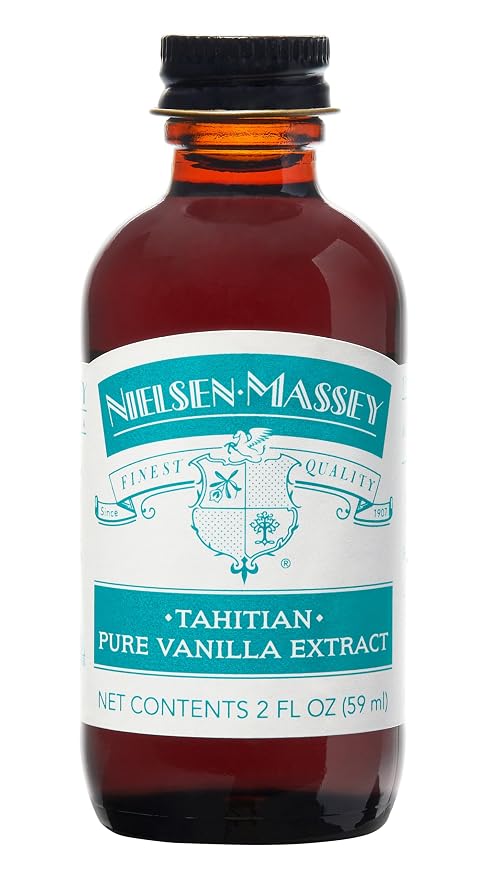 Nielsen-Massey Tahitian Pure Vanilla Extract for Baking and Cooking, 2 Ounce Bottle