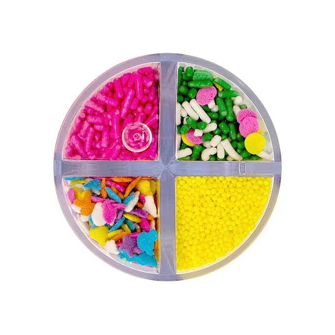 Mystic Sprinkles 4 Cell Sprinkle Assortments (Egg Hunt, Midi)