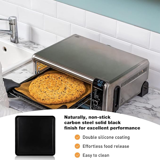 13" × 13" Baking Sheet, Cookie Sheet Pan, Nonstick Bakeware for SP101, SP100, SP1001C, SP201 Foodi Air Fry Oven, Sheet Pan for Foodi 8-in-1 Air Fry Oven, Non-Stick Pan for SP100