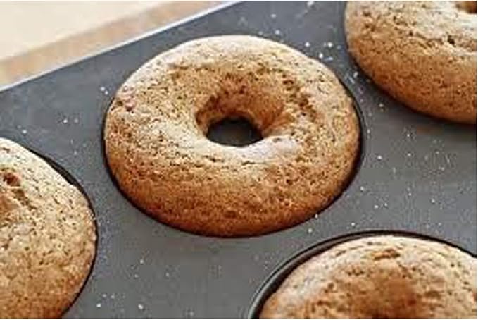 Donut Pan by Dohnuts - Premium 6 Cup Non-Stick Mini Doughnut and Bagel maker – for Healthier Homemade Baked Cakes