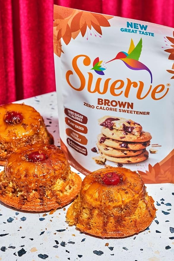 Swerve Ultimate Sugar_Replacement Sweetener, Brown_Sugar Substitute, Keto Friendly, Zero Calorie, Zero_Sugar, Non-Glycemic, Gluten Free, 12 ounces (Pack of 2)