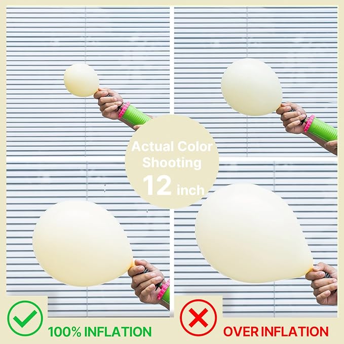 PartyWoo Pastel Yellow Balloons 127pcs Different Sizes of 36 18 12 10 5 Inch Light Pale Yellow Balloon Arch Kit Garland for Baby Shower Easter Little Cutie Bee Birthday Party Decorations Yellow-Q07
