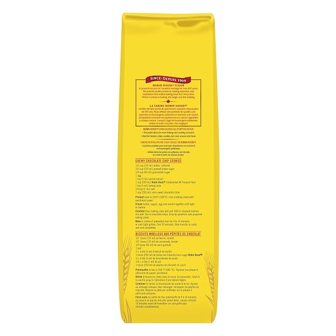 Robin Hood All Purpose Unbleached Flour 5kg bag {Imported from Canada}