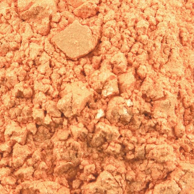 Luster Dust - Classic Orange (4g 1x Jar) | Edible Vegan Dust & Paint for Cake Decorating, Ice Cream, Desserts, Cocktails and Beverages by Bakell